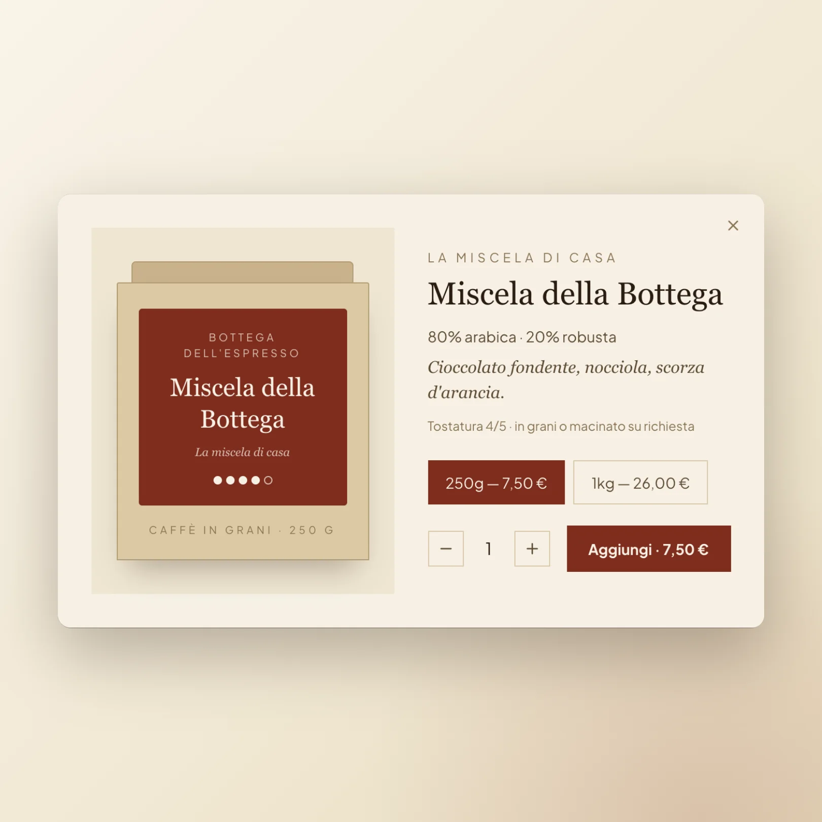 BOTTEGA DELL'ESPRESSO
